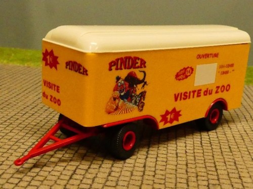 Brekina pinder circus - 1/87,