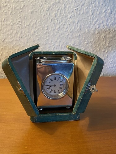 Antike reiseuhr tischuhr 925 - reiseuhr,