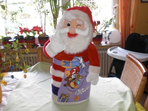 Xxl milka weihnachtsmann 76cm - weihnachtsmann,