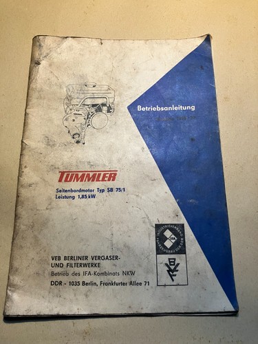 Tümmler 2 5 ps - sb, 75