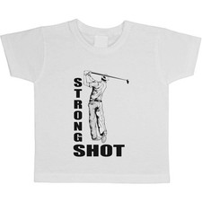 "Perfect Strike, Golf Glory" Kinder / Kinder Baumwoll T-Shirts (TS047753)
