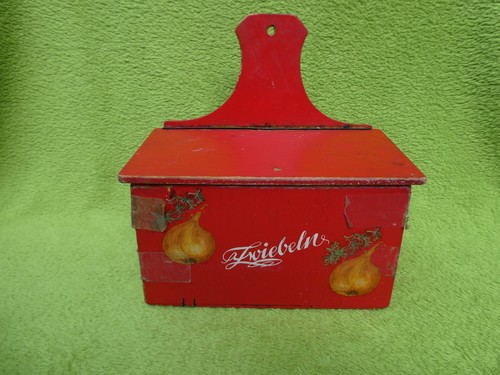 Vintage zwiebelkasten rot - vintage, 50er