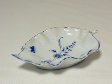 Schale Blatt Format Porzellan Schälchen Aus Limoges France Antik Vintage 11cm