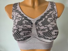 Schlankstütz Shapewear Bustier - Noblesse, PU-UBF - Silber-Rosé - Gr. L - 42 44