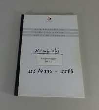 Betriebsanleitung / Handbuch Schaeff Raupenbagger HR 12 Stand 05/1997