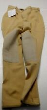 Thesee Kinder Stiefelreithose Gr. 170 Sand / Creme Knie- Leder Reithose Kind neu