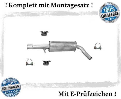 Mittelschalldämpfer bora - mittelschalldämpfer,