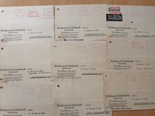 Firmenkarte 9x DR 1937