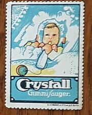 WERBEMARKE: Crystall Gummi Sauger.