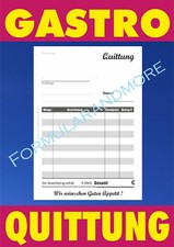 QUITTUNG Gastro, RECHNUNG