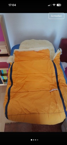 Lammfellsack für kinderwagen - lammfellsack,