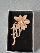 Schmuck Damen Brosche Strass