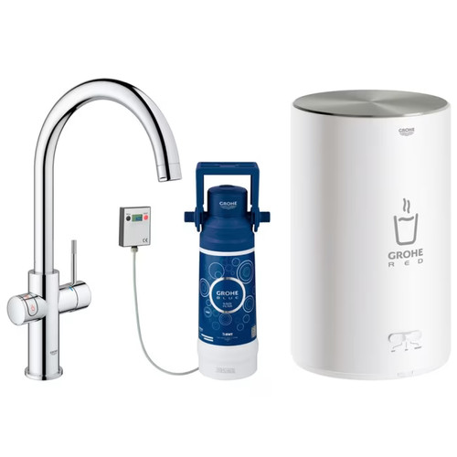 Grohe red duo - red, armatur
