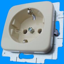 20EUC-212 Busch Jaeger Schuko-Steckdose cremeweiß Steckdoseneinsatz Duro 2000 Si