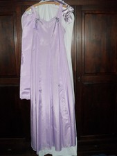 3-Tlg. Taft-Braut-/Ball-/ Jungfernkleid, Flieder, Stola+Handschuhe Gr.46-48 NEU!