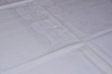 Alte Tischdecke Webmuster