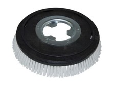 Schrubbbürste - mittel passend für Kenter Single 33 - Poly 0,75 glatt weiß