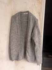 Grey Cardigan Damen Gr. M Strick