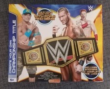 WWE CREATE YOUR OWN TITLE BELT Championship Wrestling Bastelset OVP - CENA ROCK 
