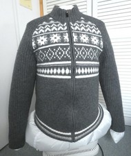 BOGNER Fire & Ice Strickjacke – Wolle/Kaschmir – grau – XXL – neuwertig