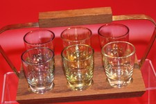 6 Schnaps Gläser 5 cm selten