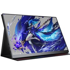 16 Zoll 2K 120Hz Tragbarer Monitor IPS LCD Bildschirm Mini HDMI USB C Für Game