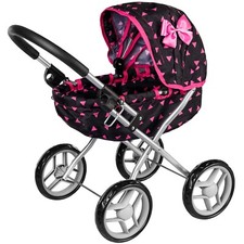 Kinderplay Puppenwagen ab 1 2 3 Jahre, Kinderwagen Spielzeug - KP0260R