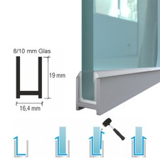 Duschenprofil aluminium - duschenprofil,
