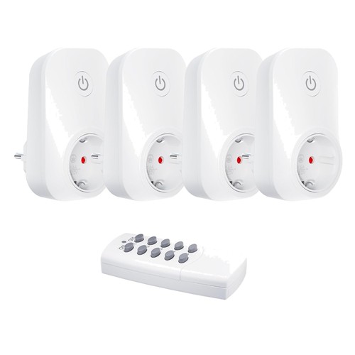 Radio steckdose set - set, 4
