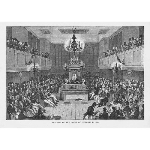 Innenraum des unterhauses 1834 - des,