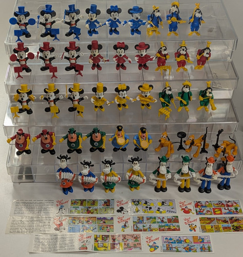 Rar steckfiguren micky und - steckfiguren,