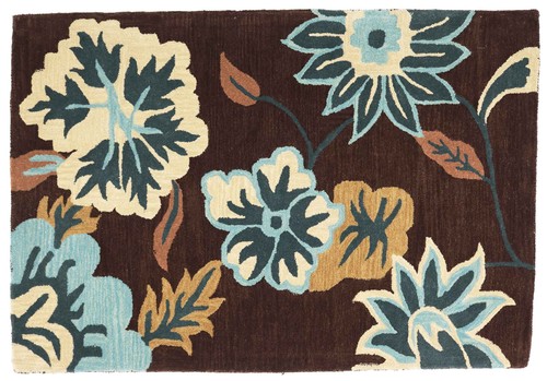 Wollteppich blüte - wollteppich,