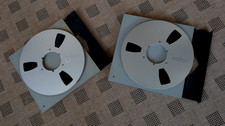 2 REVOX Tonband  METALLSPULEN