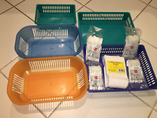 Aufbewahrung - Körbchen (Brot-/Obstkorb)   -  Plastiklöffel groß + klein