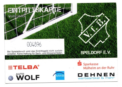 Ticket fsp vfb speldorf - ticket,