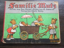 16-seit. altes Bilderbuch – FAMILIE MUTZ – Verlag. Jos. Scholz – Erstaufl. 1914