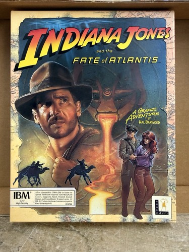 Ibm game indiana jones - pc-ibm,