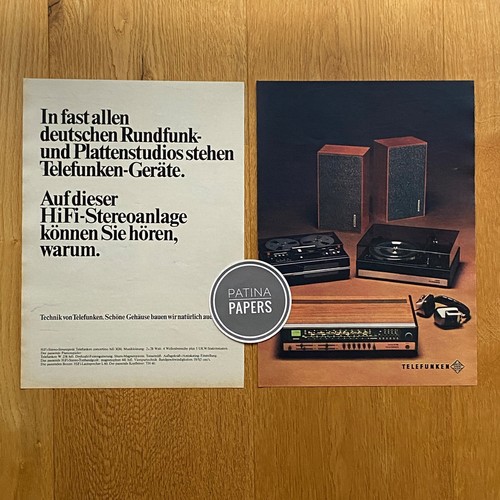 1973 telefunken hifi - telefunken,