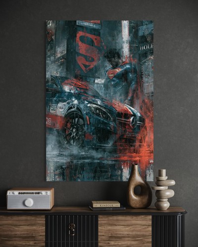 Superman leinwand bild - superman,
