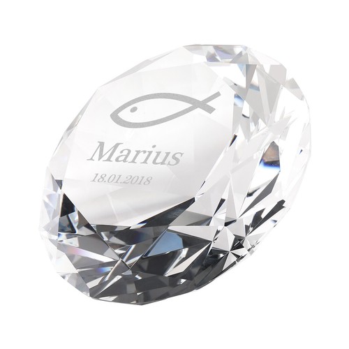 Dekodiamant aus glas mit - aus,