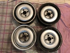 4x 13“ Stahlfelge Felge VW Golf II Jetta II 5Jx13H2 ET38 4x100 191601025A