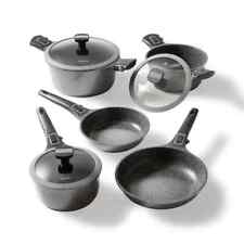 Stoneline Imagination PLUS 8-tlg Kochtopf set Pfanne abnehm. Griffe 20091 IIWahl