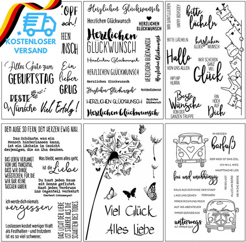 Silikonstempel sprüche - silikonstempel,