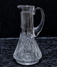Vintage Bleikristall - Karaffe - Wasser/Saftkrug - geschliffenen Muster - 0,9 L