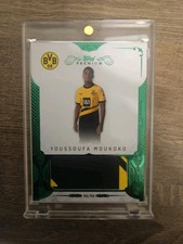 Topps Bvb Premium Borussia DORTMUND Moukoko Matchworn Patch Relic /50 Nummeriert