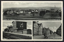 Lollar, Bahnhof, Straße