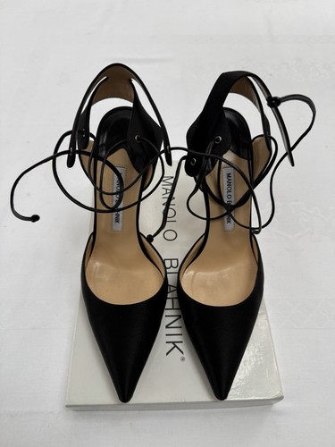 Manolo blahnik pumps satin - manolo,