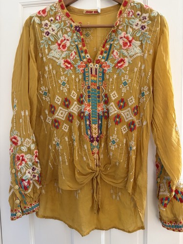 Johnny was embroidered long - johnny,
