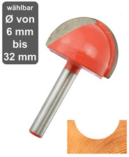 Nutfräser Hohlkehlfräser HM