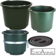 Stalleimer Baueimer 12/20 Liter Futtereimer Futtertrog Wassereimer Futterkrippe